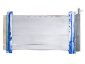 PCIE PCI Express 16X Riser Card Flexible Cable Extension Cable