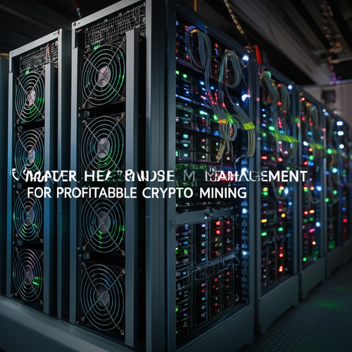 Optimized cryptocurrency mining equipment with heat management and noise reduction solutions