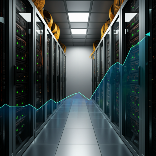 ASIC mining hardware hosted in a secure, climate-controlled mining facility