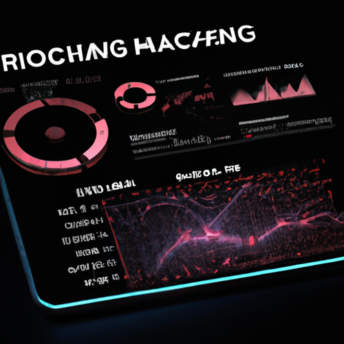 Smartphone displaying real-time crypto mining analytics from OneMiners app alongside ASIC miner hardware