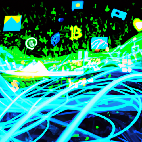 Crypto mining rigs showcased on visual social media by OneMiners and IceRiver EU