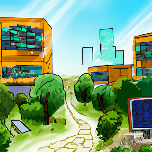 Crypto mining facility in a suburban setting optimized for energy efficiency and profitability