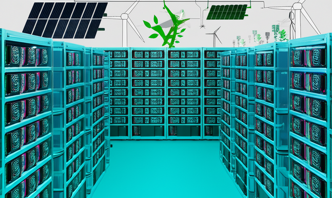 ASIC cryptocurrency mining hardware operating efficiently amidst market and environmental challenges in 2024