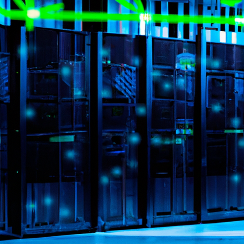 ASIC miner hosting enhanced by AI and blockchain technology for improved security and efficiency