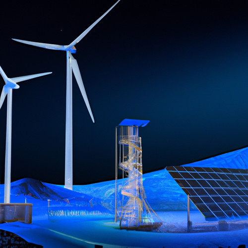 ASIC mining rigs powered by AI-optimized hybrid solar and wind renewable energy systems