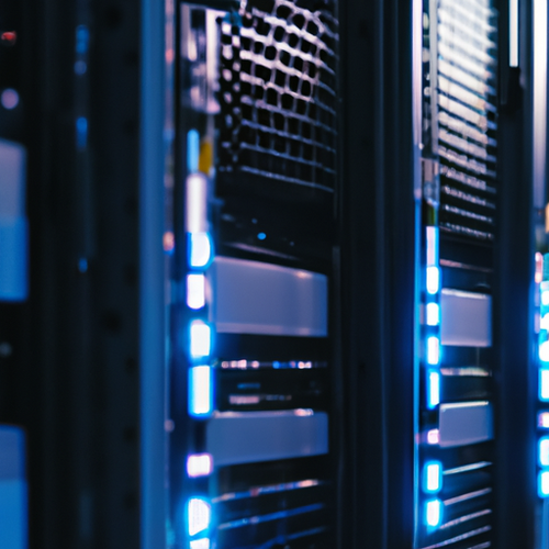 ASIC miner hardware monitored with AI-powered predictive maintenance technology