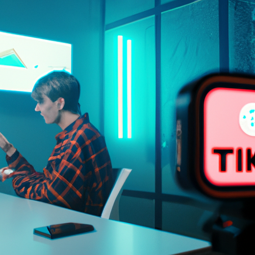 TikTok video promoting ASIC miner hosting with crypto mining hardware and community engagement