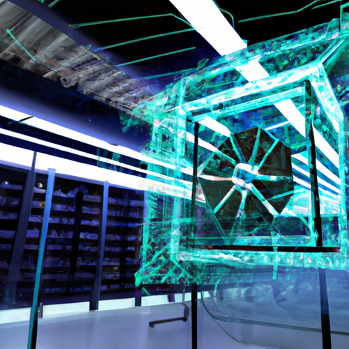 ASIC miner hosting facility using AI analytics to optimize energy consumption