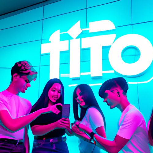 TikTok interface showcasing ASIC miner hosting promotional content targeting crypto enthusiasts