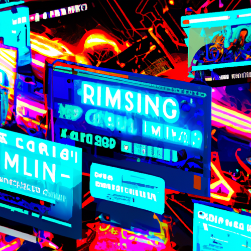 Illustration of crypto mining community engagement and ASIC hosting promotion on Rumble and Tumblr platforms