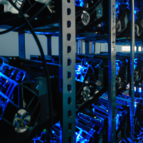 ASIC mining hardware hosted in a secure data center optimized for energy efficiency and uptime