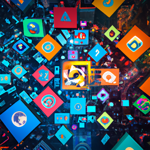 Visual representation of ASIC mining strategies influenced by Instagram and Reddit communities