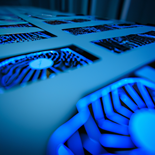 ASIC miners being cooled using advanced hybrid air and liquid cooling system