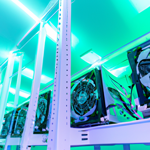 ASIC miner hardware cooled by a hybrid system combining air and liquid cooling technologies