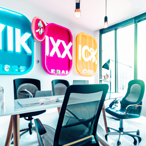 Visual representation of social media marketing for ASIC miner hosting with icons of Instagram, X, and TikTok