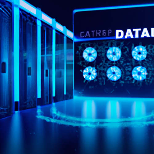 ASIC miner hardware monitored by AI system for predictive maintenance and energy optimization