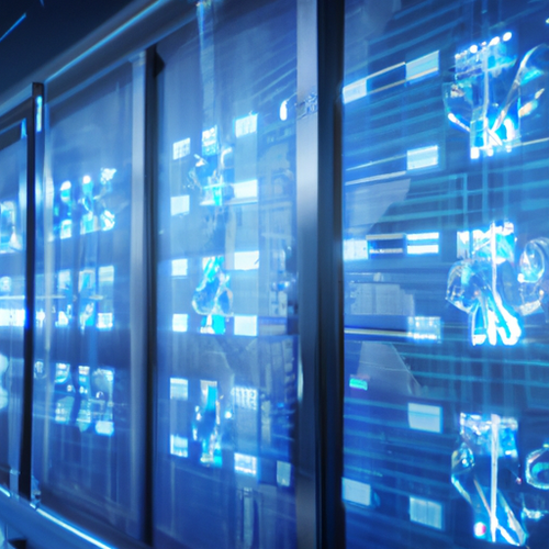 ASIC miner hosting setup monitored by AI-driven predictive maintenance system