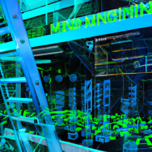 AI-powered predictive maintenance dashboard monitoring ASIC miner hosting efficiency