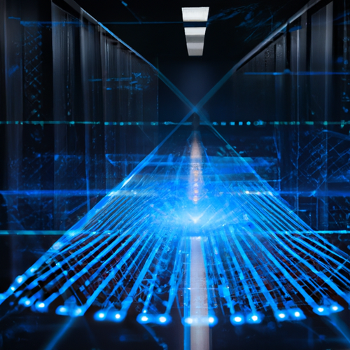 ASIC miner hosting facility utilizing AI-powered analytics for real-time monitoring and predictive maintenance