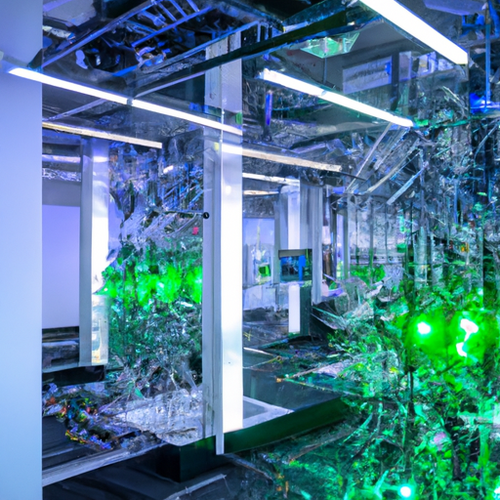 AI system monitoring and optimizing energy consumption of ASIC mining equipment