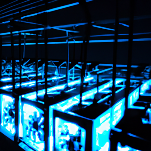 AI predictive maintenance system monitoring ASIC miners to maximize hosting efficiency