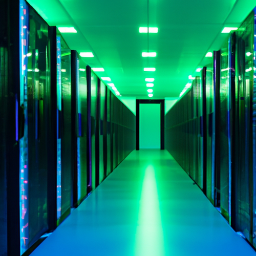 ASIC mining rig with AI-driven analytics and blockchain technology enhancing security and performance