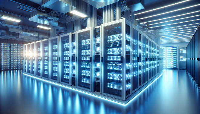 Cryptocurrency mining rigs illustrating the impact of electricity costs on mining profitability in Europe