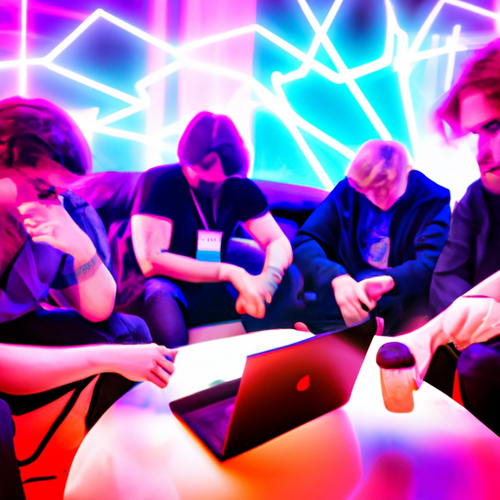 TikTok interface showcasing ASIC miner hosting content attracting crypto enthusiasts