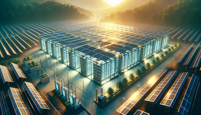 Cryptocurrency mining setup powered by renewable energy for sustainable mining in 2026