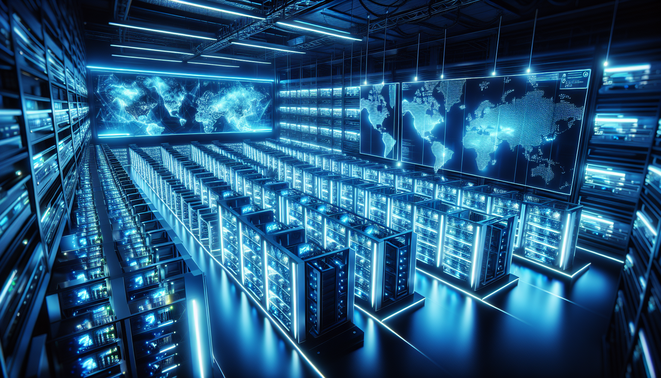 Crypto miners combining computing power in a mining pool for better profits