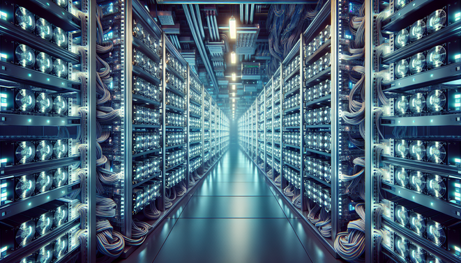 Cryptocurrency mining setup illustrating 2026 mining pool strategy trends