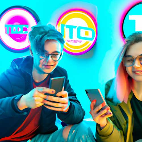 TikTok video showcasing ASIC miner hosting services and crypto marketing strategies