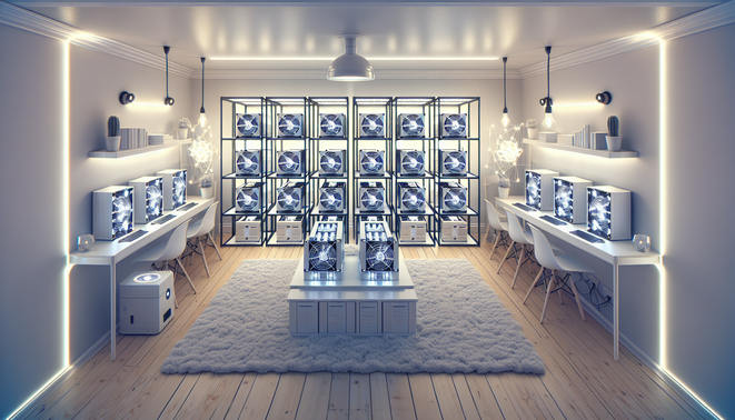 Cryptocurrency mining rigs with ASIC hardware optimized for small-scale miners in 2026