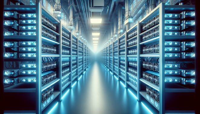 ASIC mining hardware running efficiently in a European hosting facility