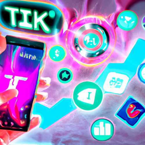 TikTok marketing promoting ASIC miner hosting services for crypto enthusiasts