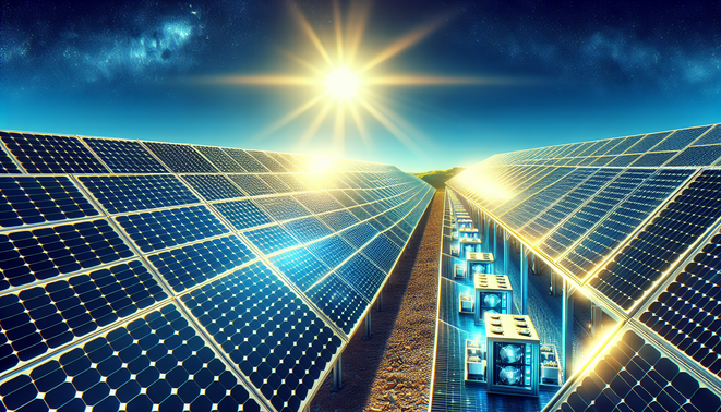 Cryptocurrency mining rig powered by solar panels highlighting eco-friendly mining in 2026