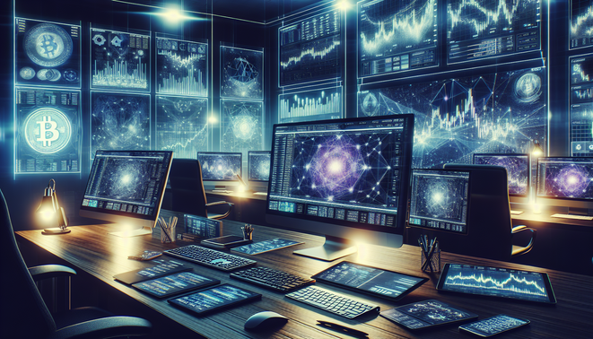 Cryptocurrency mining enthusiasts collaborating on community platforms for knowledge sharing and support