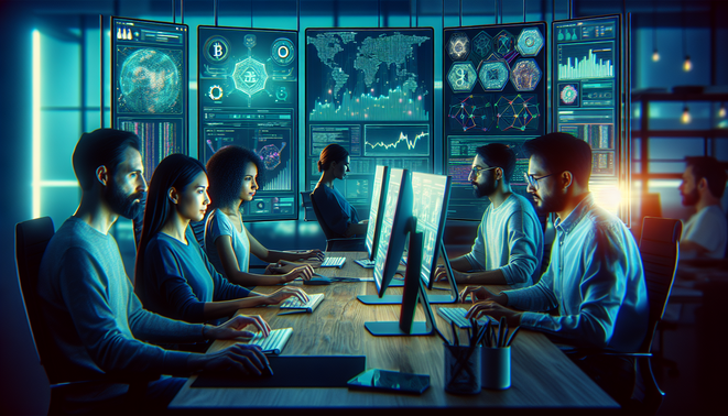 Cryptocurrency miners engaging on community platforms for support and updates