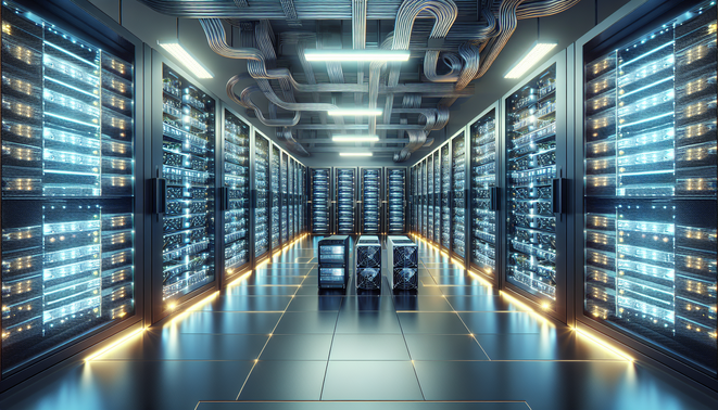 ASIC crypto mining hardware hosted in a secure European mining facility