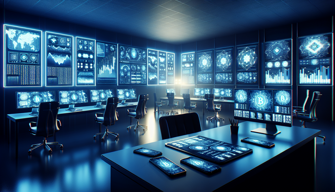 Mobile phone showing OneMiners app dashboard for remote cryptocurrency mining management