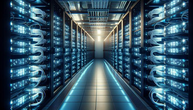 Cryptocurrency mining hardware hosted in a secure European data center