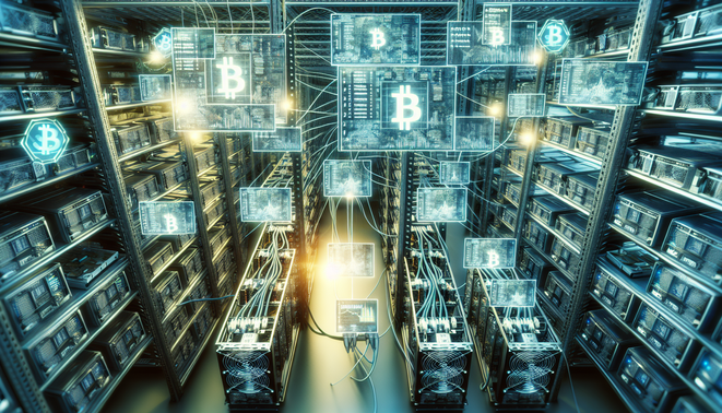 Graph showing Bitcoin hashrate and mining profitability trends in 2026
