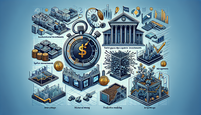 Chart showing crypto market volatility and strategic analysis