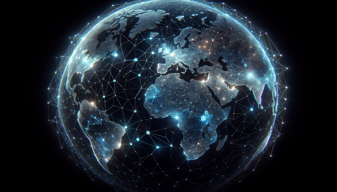 Cryptocurrency symbols representing changing regulations and innovative mining technology
