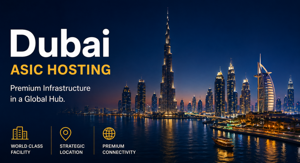 dubai hosting location mineasic