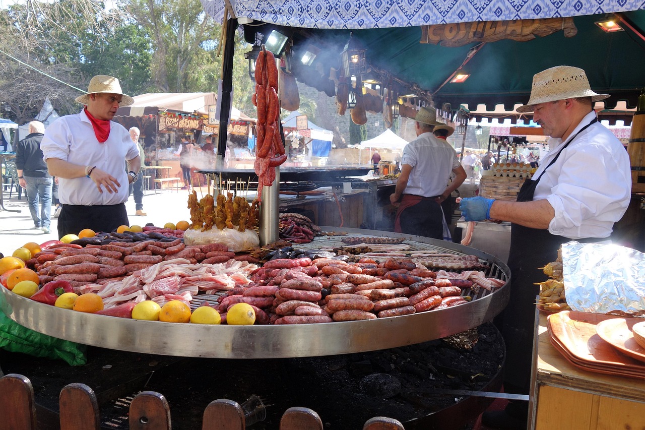 argentine barbeque, bbq, grilling, mallorca market, february, meat, sausage, the sausage for the grill, meat for the grill, eat out, fiesta, bbq, fiesta, fiesta, fiesta, fiesta, fiesta