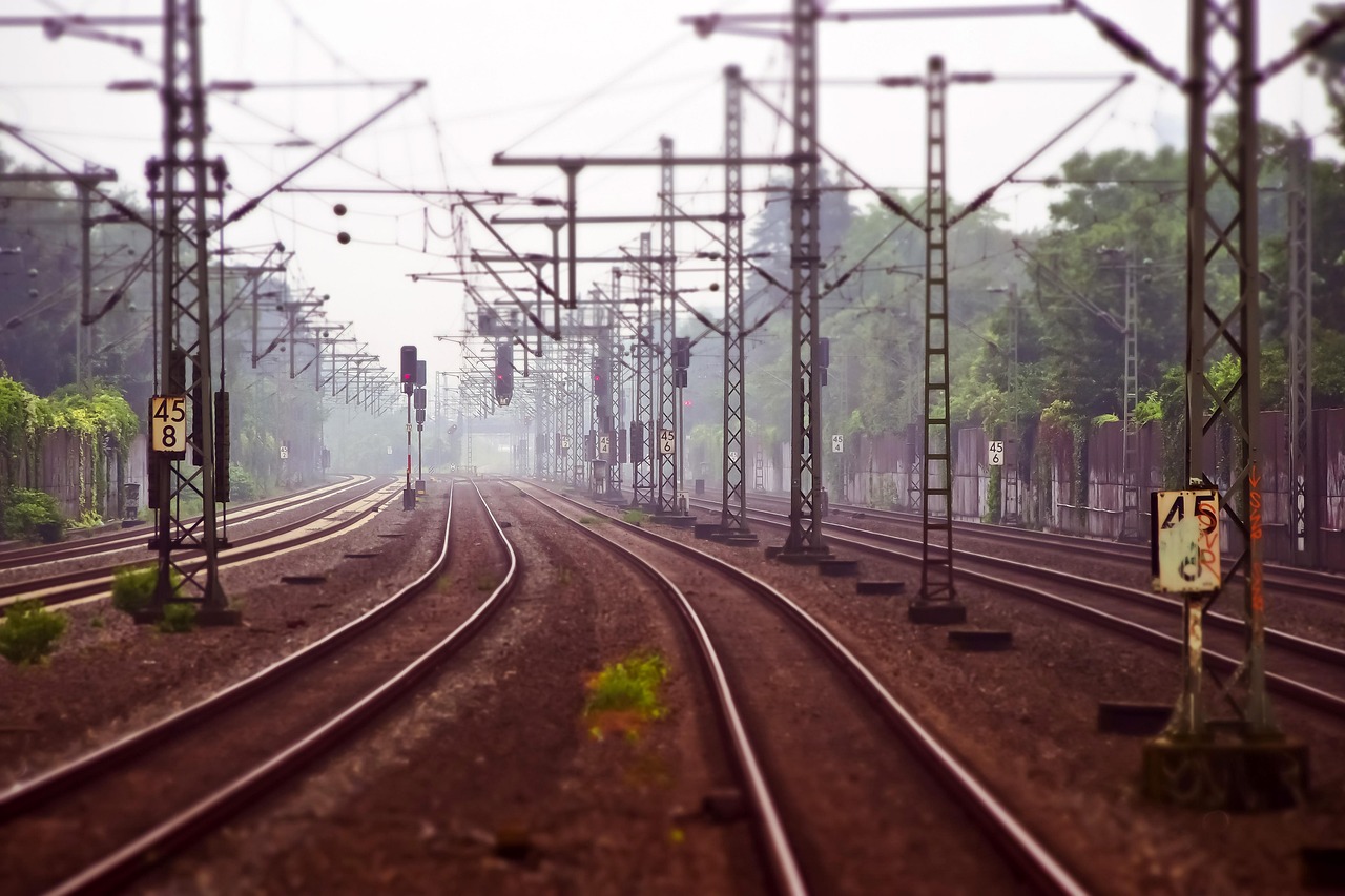 railway tracks, railway, railroad, railroad tracks, train tracks, railway rails, railway line, railway, railway, railway, railway, railway, railroad