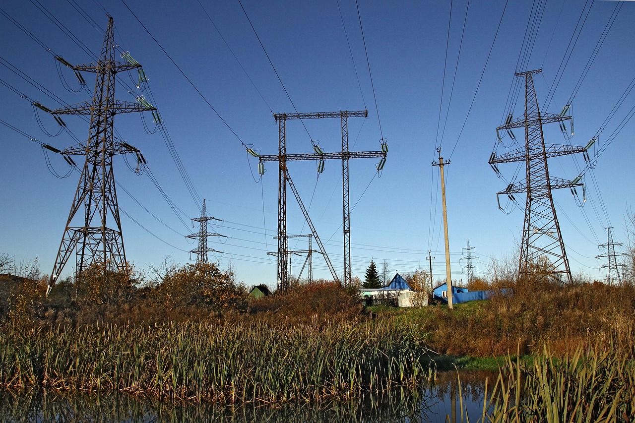 towers, wire, power line, electricity, support, insulators, energy, sky, nature, electric power, current, infrastructure