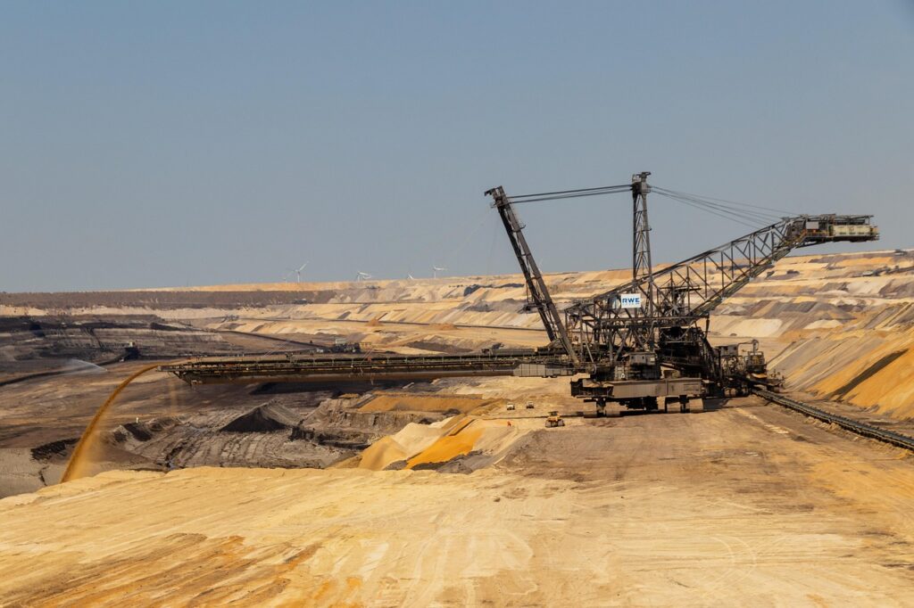 open pit mining, money, coal mining, industry, mining, brown coal, energy, technology, excavator, raw material, industrial plant, bucket wheel excavators, conveyor technology, in the, degradation, paddle wheel, weaners, overburden, mining, mining, mining, mining, mining