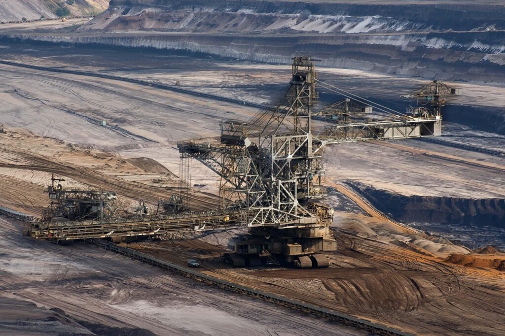 brown coal, energy, garzweiler, bucket wheel excavators, open pit mining, technology, industrial plant, industry, raw material, brown coal, raw material, raw material, raw material, raw material, raw material